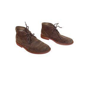 Polo Ralph Lauren Brown Suede Torrington Chukka Boots 8D Leather/Fabric Lining C